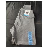 Large dark gray leggings womens