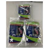 Lot of 3 American Flags 3x5ï¿½