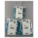 Lot of 3 Packs of Icing Tips