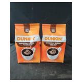 2 bags Dunkin medium roast coffee1 lb each