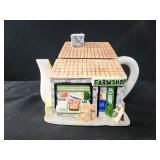 Farm Shop The Village Teapot Collectibles 8x7