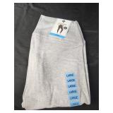 Large light gray leggings womens
