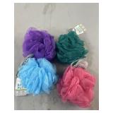 Lot of 4 Bath Puffs