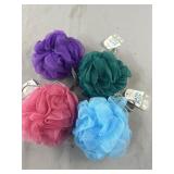Lot of 4 Bath Puffs