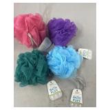 Lot of 4 Bath Puffs