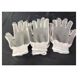 3 pair of gloves