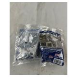 2 Aluminum Flagpole Brackets