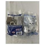 2 Aluminum Flagpole Brackets