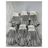 6 Pairs Garden Gloves with Grips