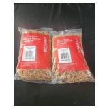 2 pks rubber bands 1 lb each bag