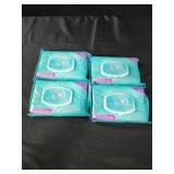 4 packs Hygea 48 ct flushable personal wipes