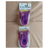 Gel arch supports with memory foam. Women