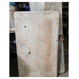 Enamel table top 40.5 x 25