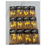 Lot of 12 Masterpro Hose Clamps with Removable Key