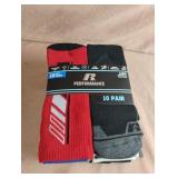 Boys crew socks. Large 3-9. 10 pair