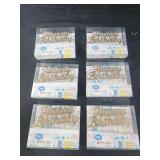 6 pks Happy Birthday candles