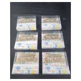 6 pks Happy Birthday candles