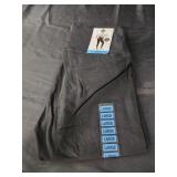 Large black leggings womens