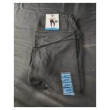Large black leggings womens