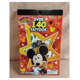 Mickey and the Roadster Racers tattoo books. 6