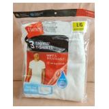 Hanes 3 tagless t-shirts. 3 total