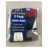 3 Pack Boxer Briefs 2XL