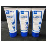 3 Tubes Medline soothe and cool barrier ointment