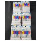 6 pks of birthday candle numbers
