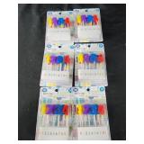 6 pks of birthday candle numbers