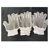 3 pair of gloves