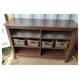 Storage shelf with baskets 47.5 x 33.5 x 14