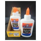 5 bottles Elmers school glue 4 fl oz