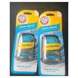 2 packs of 3 each arm and hammer clean burst air