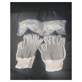 2 pair work gloves and 2 safety googles