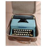 Vintage President type writer in case