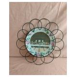 Vintage Ceramic Wall Plate Lord