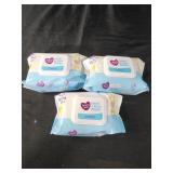 3 packs face and hand wipes 25 ct ea