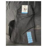 Large black leggings womens