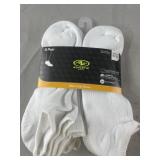 Athletic Works 6 Pair Socks Sizes 6-12