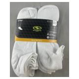 Athletic Works 6 Pair of Socks Size 6-12