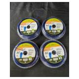 4 packs Weed warrior. 065 all purpose trimmer