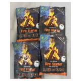 Lot of 4 Instafire Fire Starter Packs