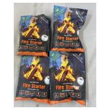 Lot of 4 Instafire Fire Starter Packs