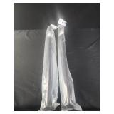 Two 30in -52 in tension rods bronze color
