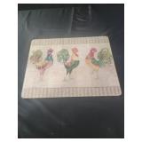 15x12 rooster decorative cutting board