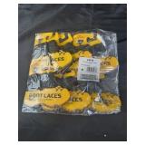 Six 45" boot laces black