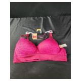 Size large pink wirefree bra