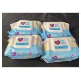 4 packs parents choice hand and face wipes