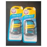 2 packs of 3 each arm and hammer clean burst air