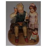 Norman Rockwell Authentic Figurine Americana The